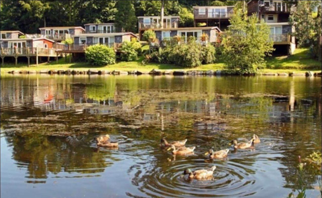 18 River View Chalet-Glan Gwna Holiday Park Caernarfon Exterior foto